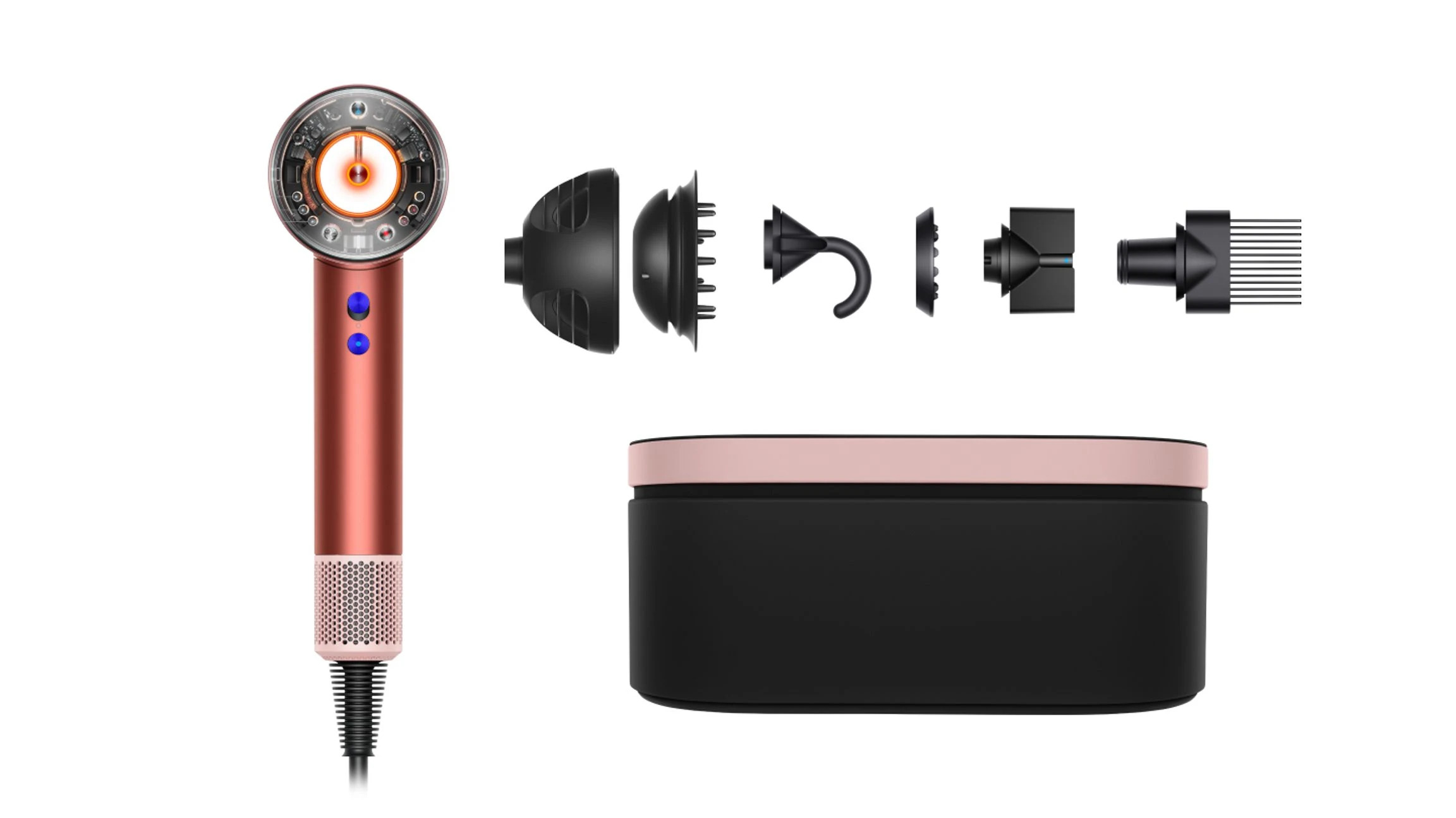 НОВИНКА Фен для волосся DYSON Supersonic HD16 Nural — Strawberry Bronze/Blush Pink